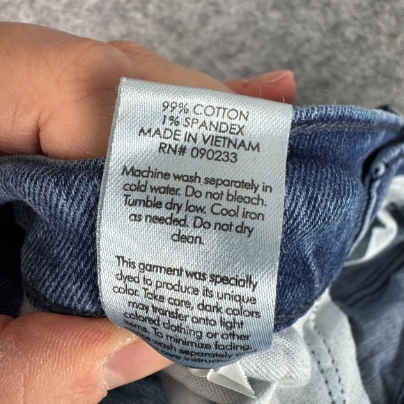 PacSun Stacked Skinny Distressed Blue Jeans Mens Size 32x30 - Picture 5 of 12